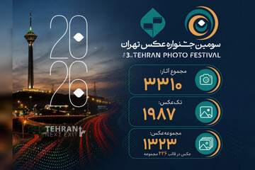 آمار آثار ارسالی به سومین جشنواره عکس «تهران» اعلام شد