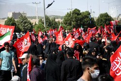مردم دلند در سوگ اربعین حسینی به عزاداری پرداختند
