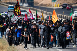 Arbaeen marked in Zanjan