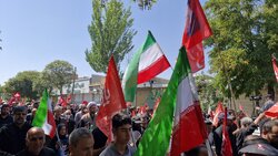 عطر عاشورا در کوچه های مشگین شهر؛جاماندگان اربعین حماسه جاودان آفریدند