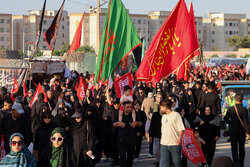 مراسم جاماندگان اربعین در ارومیه
