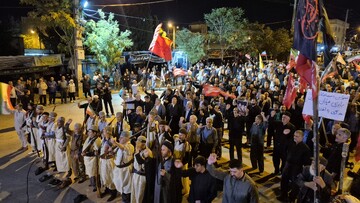 تجمع یاسوجی‌ها در صد و پنجاه و هفتمین شب اقتدار