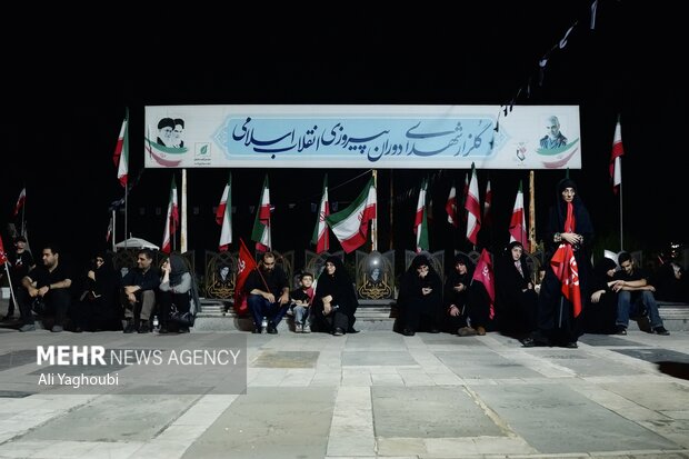 کاروان جاماندگان اربعین حسینی در رشت