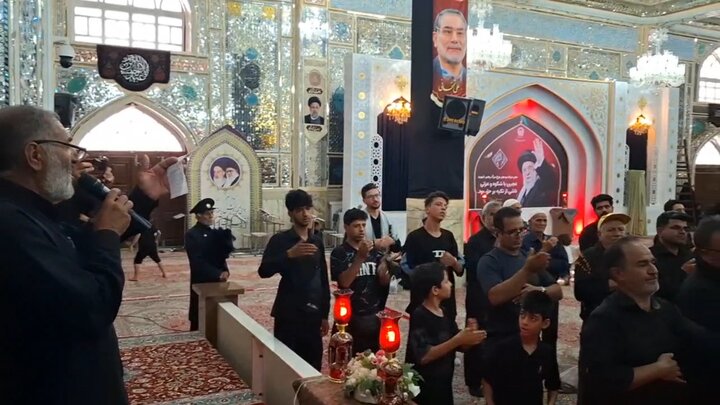 مراسم اربعین حسینی در آستان حسین بن موسی الکاظم (ع) طبس