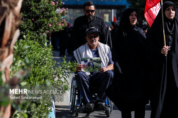 پیاده‌روی جاماندگان اربعین در تهران - ۲