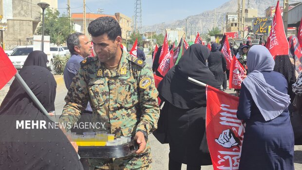 جاماندگان اربعین در کهگیلویه و بویراحمد؛ زاگرس به رنگ کربلا درآمد