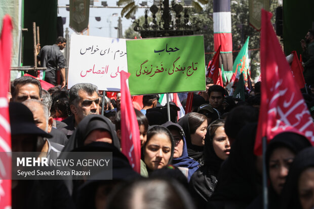 پیاده‌روی جاماندگان اربعین در تهران