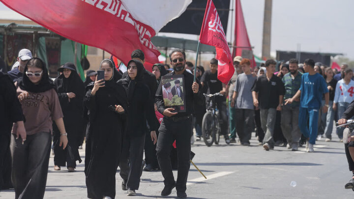 ایران جانفدا در مسیر اباعبدالله؛ دیار آفتاب در سوگ خورشید کربلا نشست