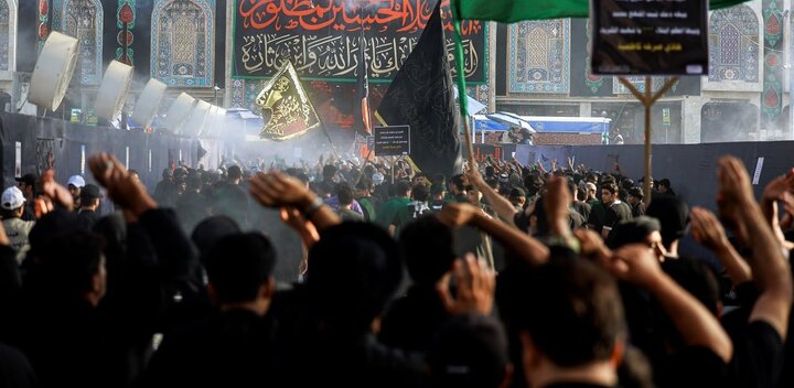 مراسم عزاداری امام حسین ع در شهرهای مختلف عراق+ تصاویر