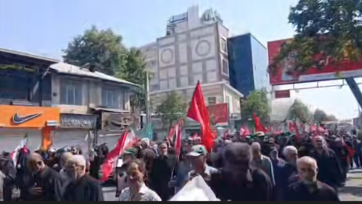 راهپیمایی جاماندگان اربعین در مازندران راهپیمایی جاماندگان اربعین در مازندران