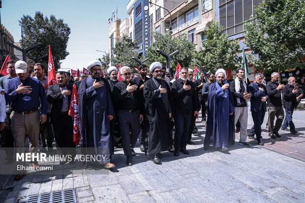 سنندج زیر پرچم «یا لثارات الحسین»؛ گامهایی به عشق کربلا
