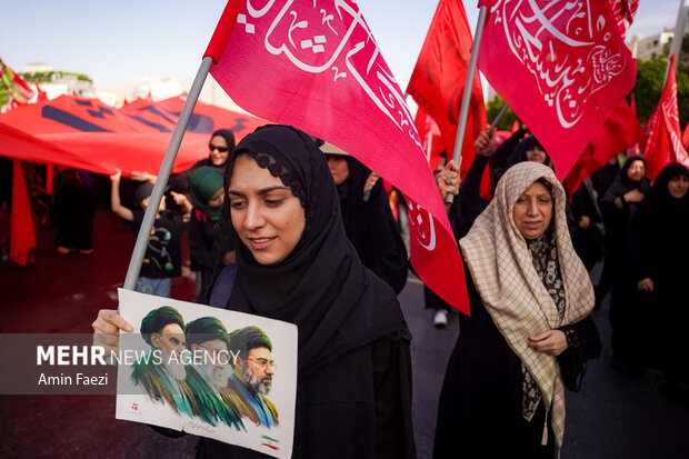 مراسم جاماندگان اربعین در شیراز