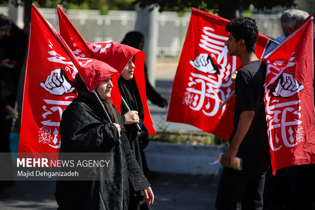 مراسم جاماندگان اربعین در یزد