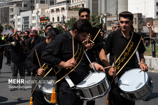 مراسم جاماندگان اربعین در مشهد