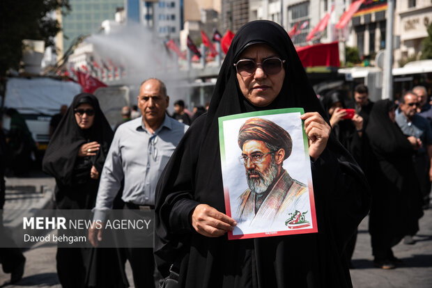 مراسم جاماندگان اربعین در مشهد
