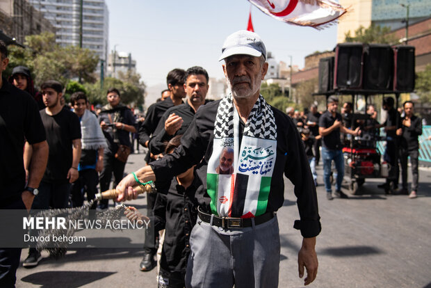 مراسم جاماندگان اربعین در مشهد