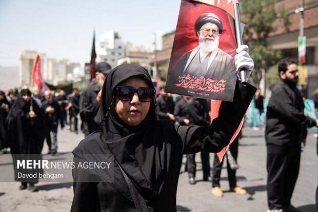 مراسم جاماندگان اربعین در مشهد