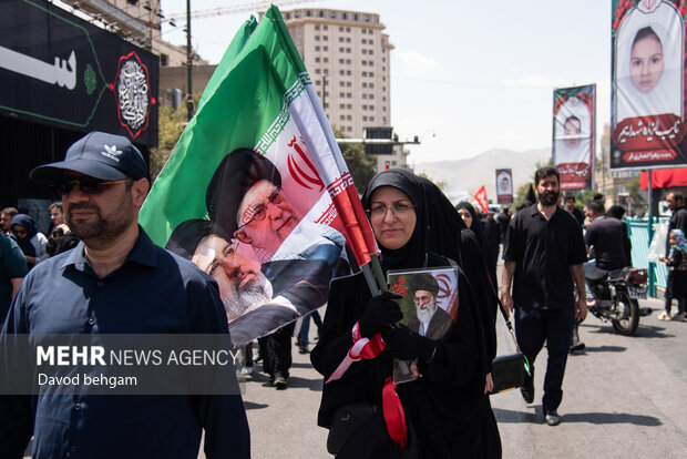 مراسم جاماندگان اربعین در مشهد