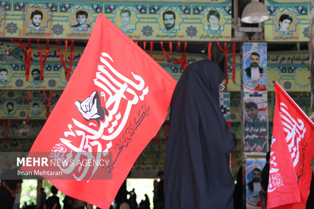پیاده‌رویی جاماندگان اربعین در کرمانشاه