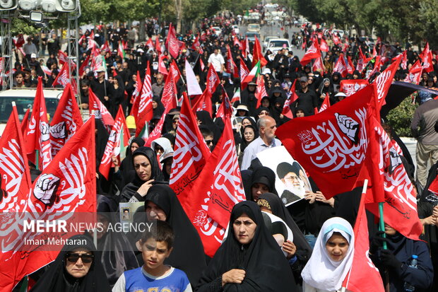 پیاده‌رویی جاماندگان اربعین در کرمانشاه