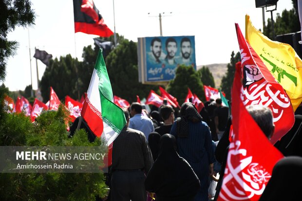 مراسم جاماندگان اربعین در بیرجند