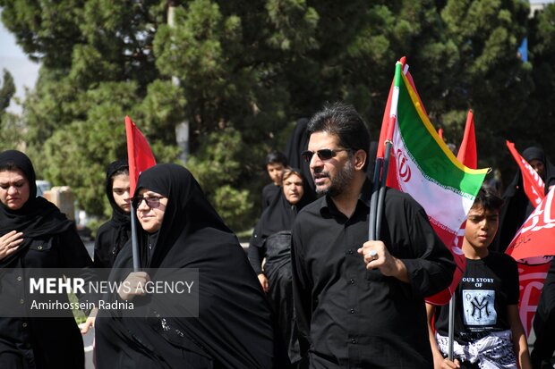 مراسم جاماندگان اربعین در بیرجند