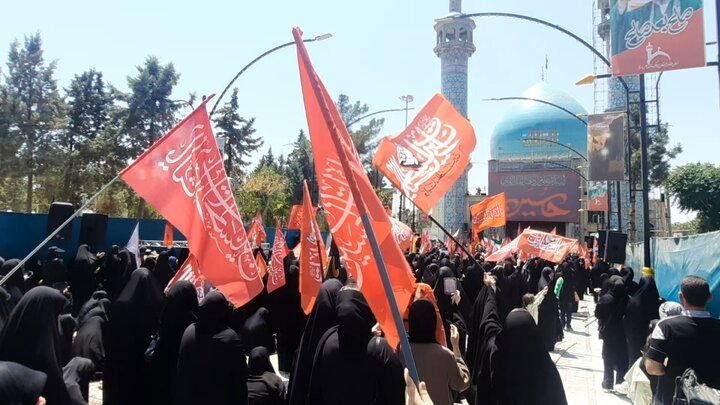 مراسم جاماندگان اربعین با دلدادگی مردم پر شور تر از گذشته برگزار شد