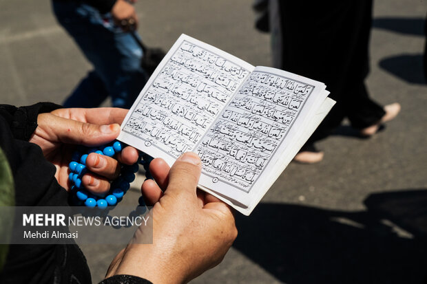 مراسم جاماندگان اربعین در زنجان