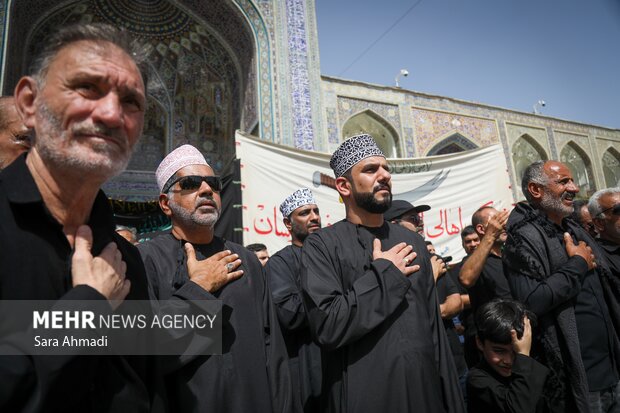 اربعین حسینی در حرم مطهر امام رضا(ع)