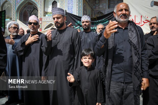 اربعین حسینی در حرم مطهر امام رضا(ع)
