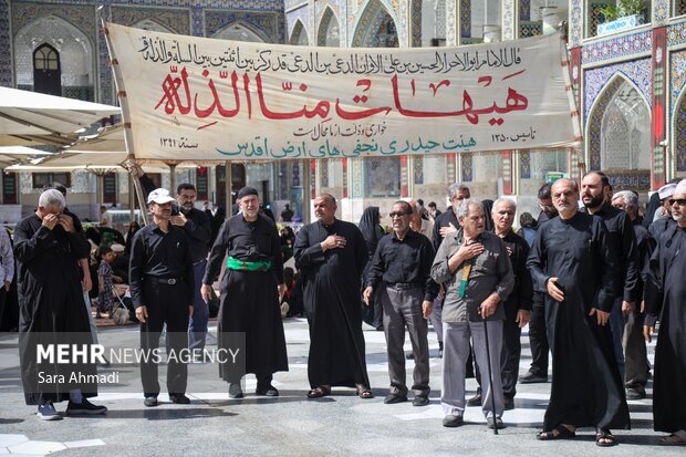 اربعین حسینی در حرم مطهر امام رضا(ع)