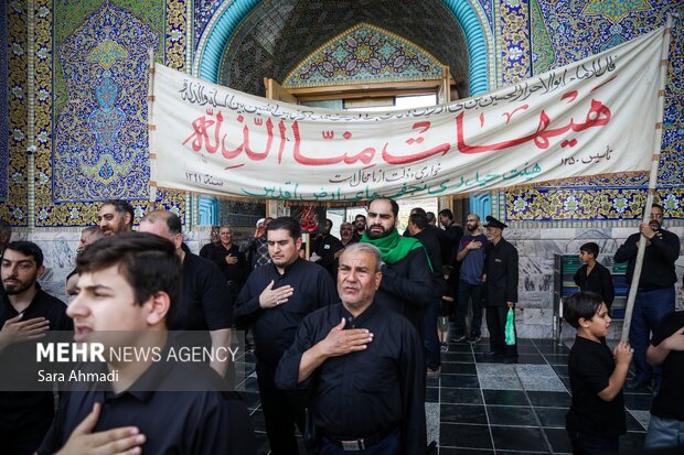 اربعین حسینی در حرم مطهر امام رضا(ع)