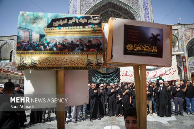 اربعین حسینی در حرم مطهر امام رضا(ع)