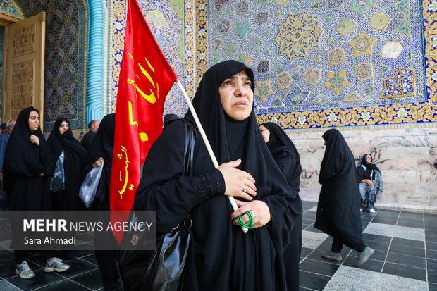 اربعین حسینی در حرم مطهر امام رضا(ع)