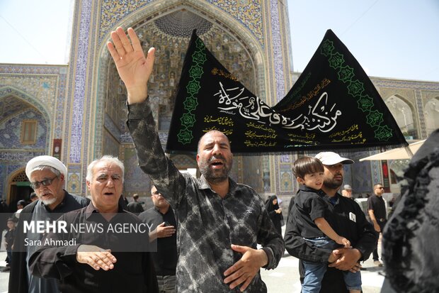 اربعین حسینی در حرم مطهر امام رضا(ع)