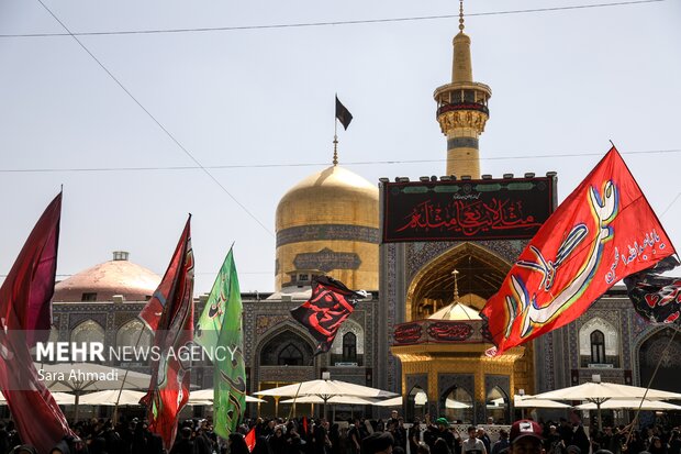 اربعین حسینی در حرم مطهر امام رضا(ع)