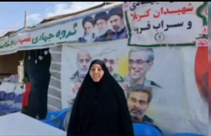 روایت زائران اربعین حسینی در بازگشت از کربلای معلی در مواکب قروه