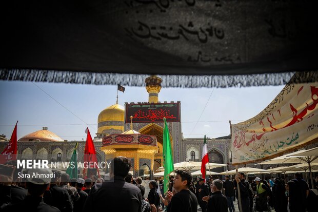 اربعین حسینی در حرم مطهر امام رضا(ع)