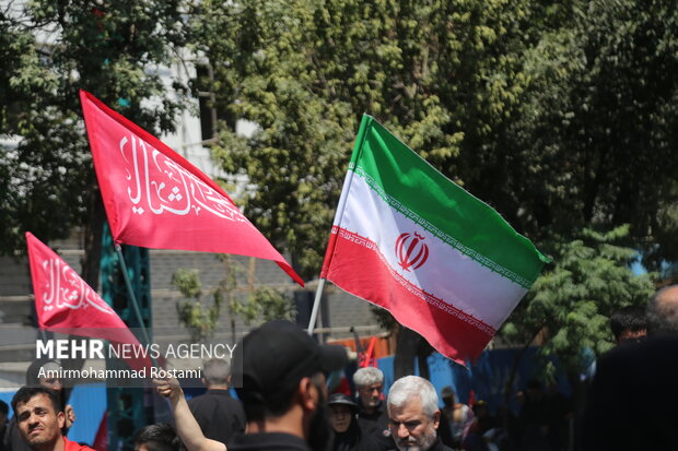 مراسم جاماندگان اربعین در استان تهران
