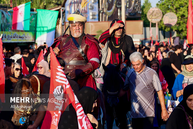 مراسم جاماندگان اربعین در ارومیه