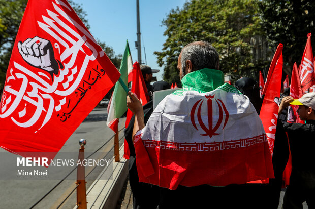 مراسم جاماندگان اربعین در تبریز