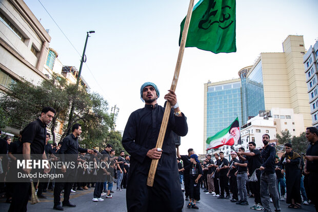مراسم جاماندگان اربعین در مشهد -۲