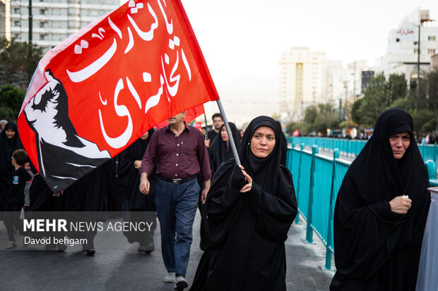 مراسم جاماندگان اربعین در مشهد -۲