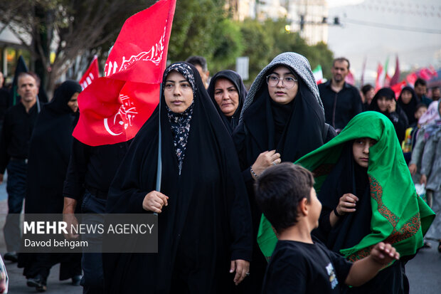 مراسم جاماندگان اربعین در مشهد -۲
