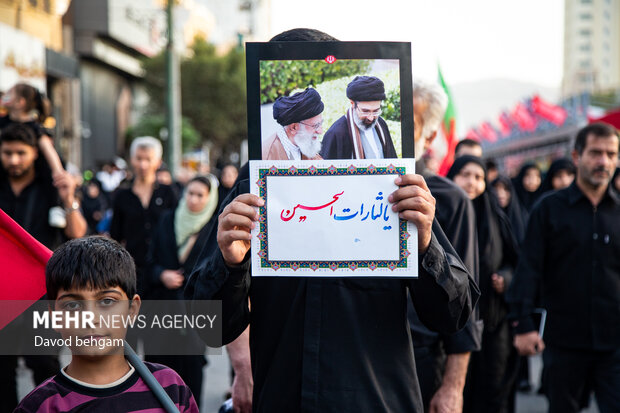 مراسم جاماندگان اربعین در مشهد -۲