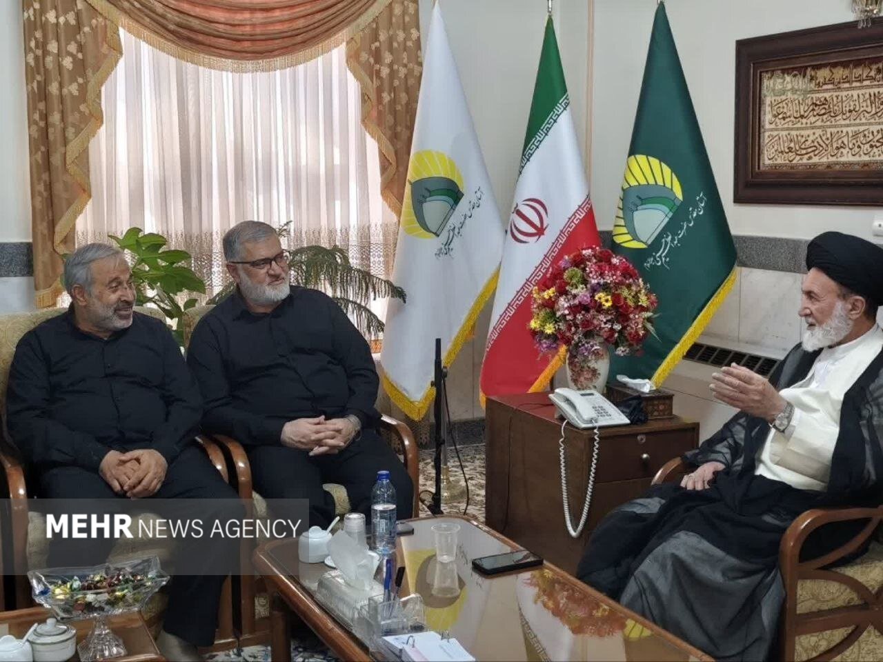 دیدار استاندار تهران با تولیت آستان حضرت عبدالعظیم حسنی(ع)