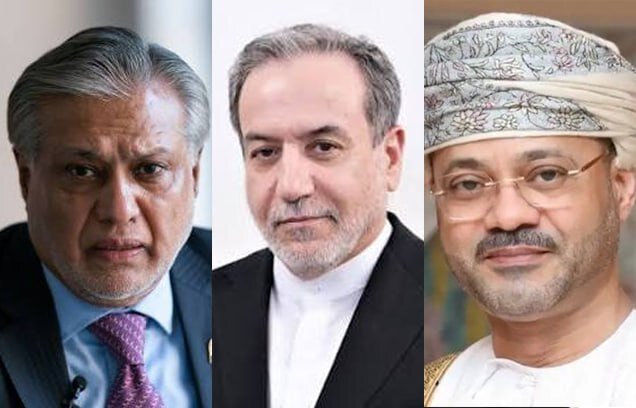 Araghchi holds separate talks with Pakistani, Omani counterparts 