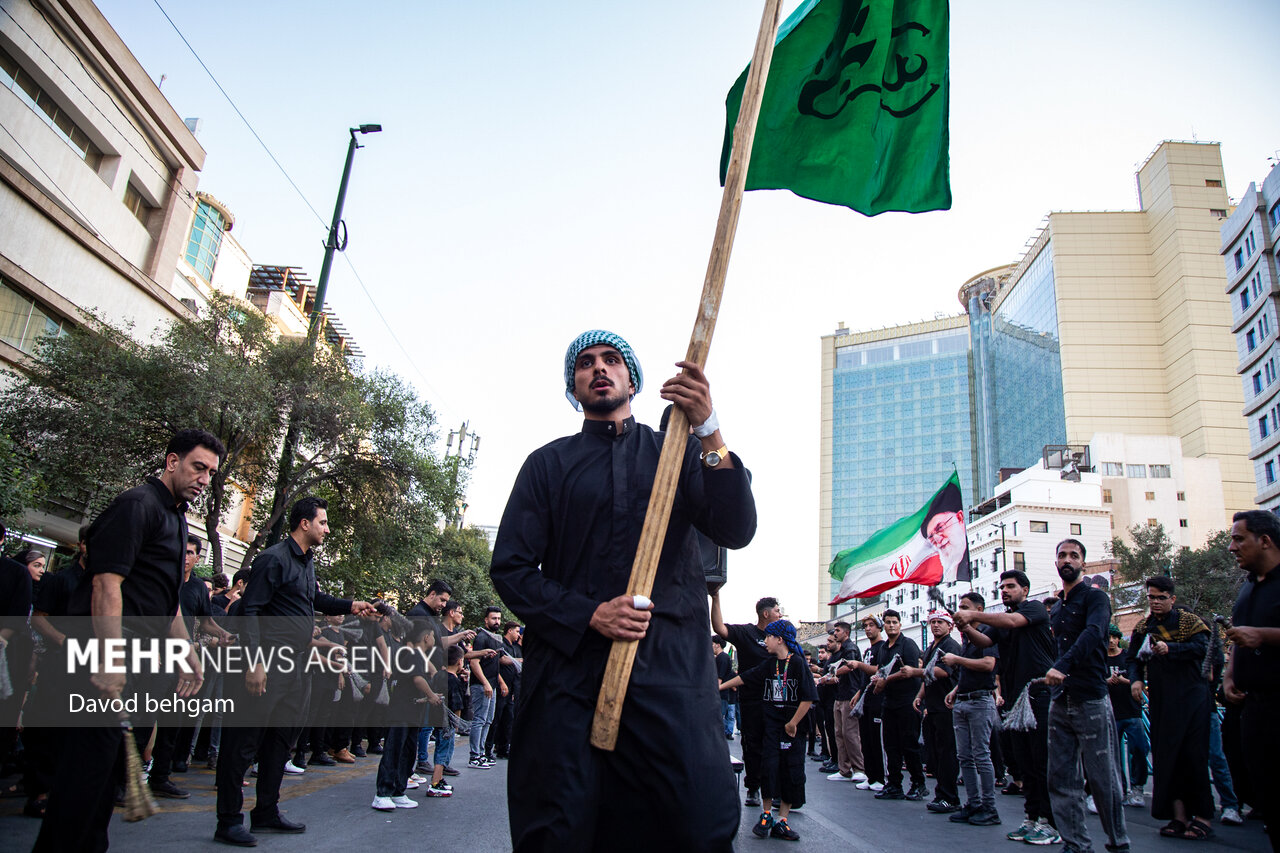 مراسم جاماندگان اربعین در مشهد -۲
