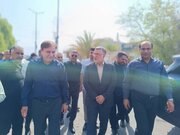 وزیر بهداشت وارد عسلویه شد