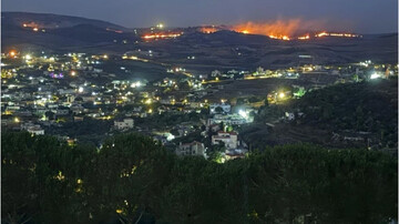 Israel burns over 120-ha olive groves in southern Lebanon